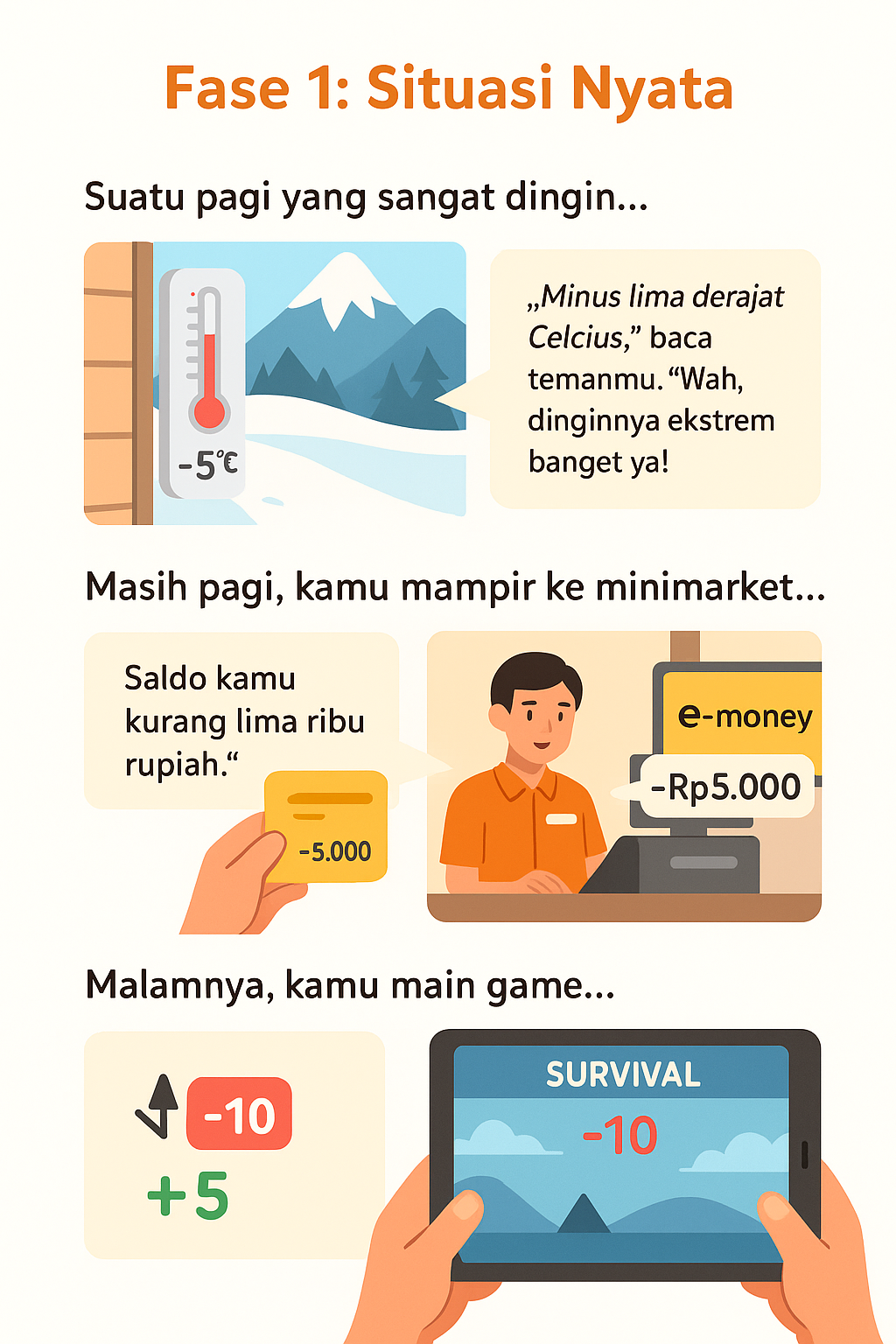 Ilustrasi Petualangan Bilangan